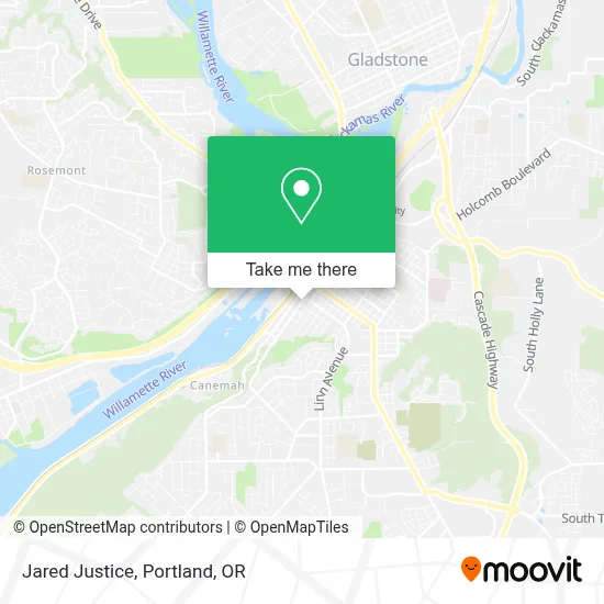 Jared Justice map