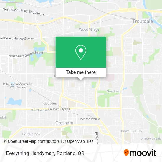 Everything Handyman map