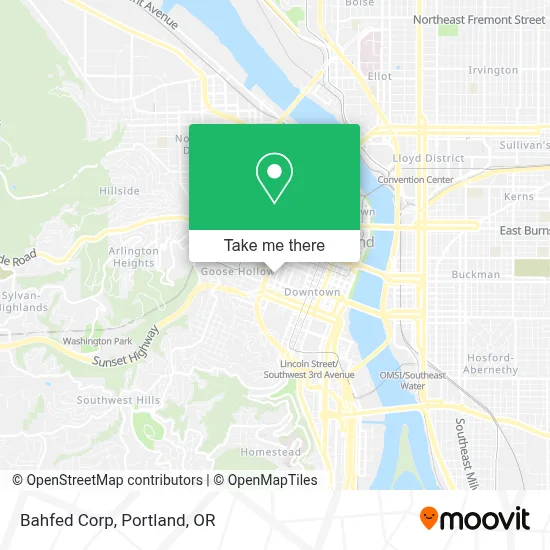 Bahfed Corp map