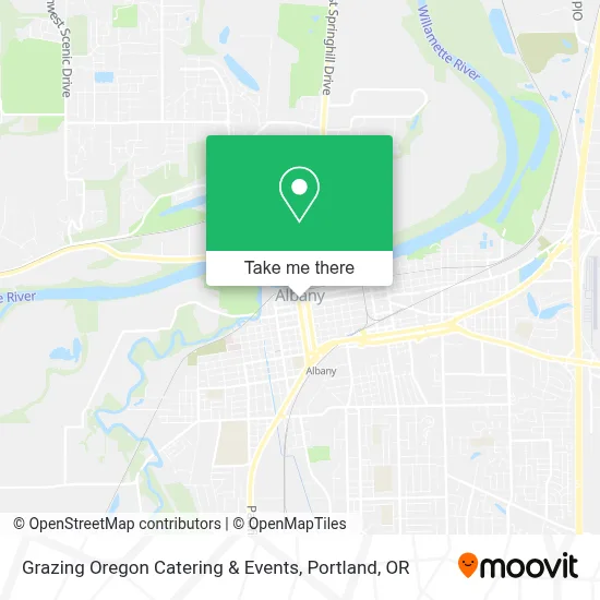 Grazing Oregon Catering & Events map