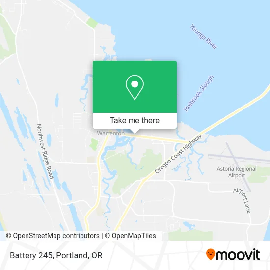 Battery 245 map