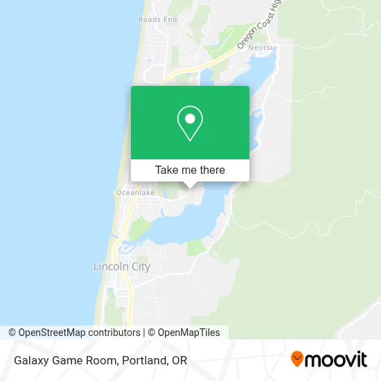 Galaxy Game Room map