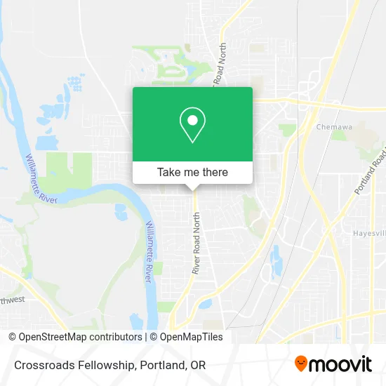 Crossroads Fellowship map