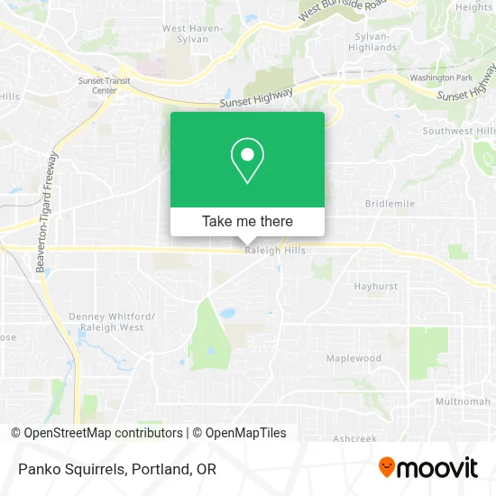 Panko Squirrels map