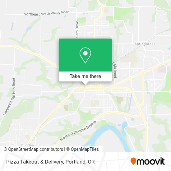 Pizza Takeout & Delivery map