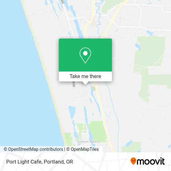 Port Light Cafe map