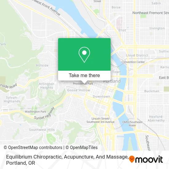 Equilibrium Chiropractic, Acupuncture, And Massage map