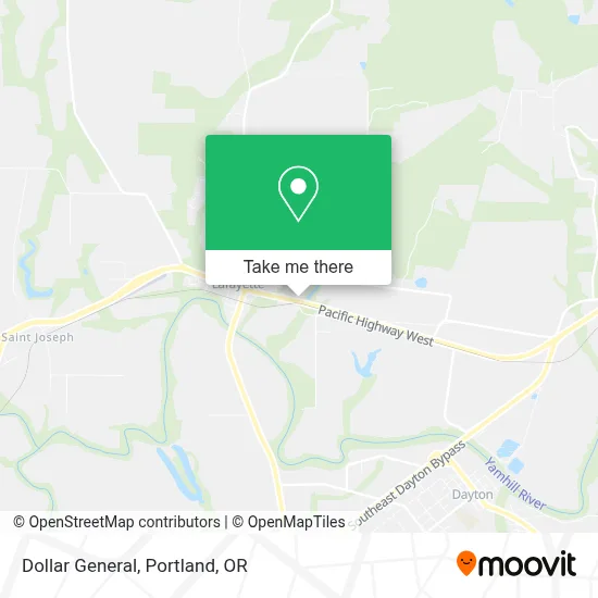 Dollar General map