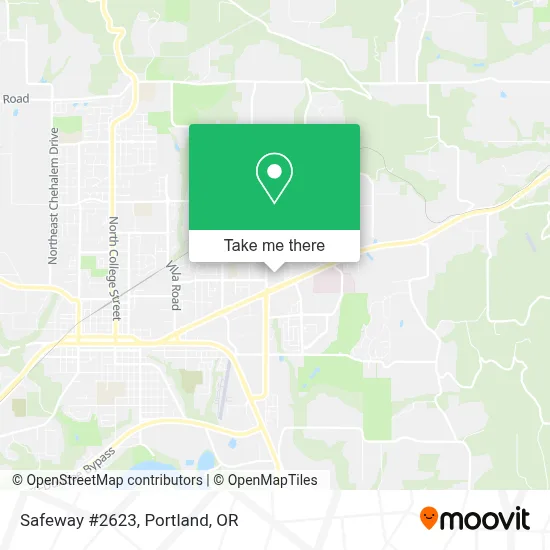 Safeway #2623 map