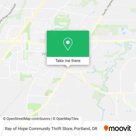 Ray of Hope Community Thrift Store map