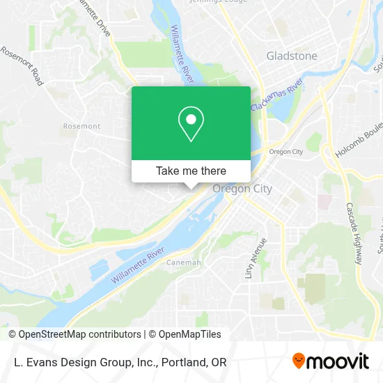 L. Evans Design Group, Inc. map