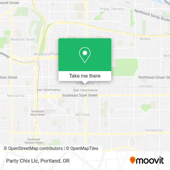 Party Chix Llc map