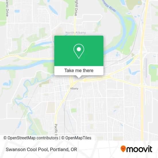 Swanson Cool Pool map