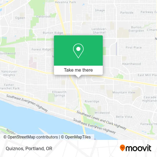 Quiznos map
