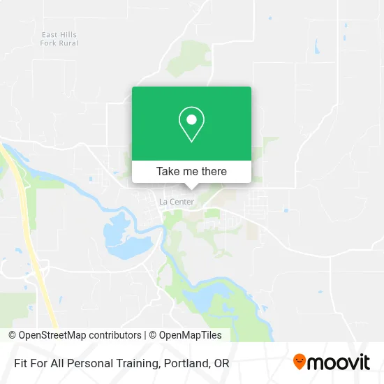 Fit For All Personal Training map