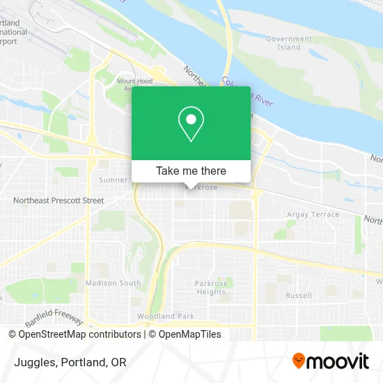 Juggles map