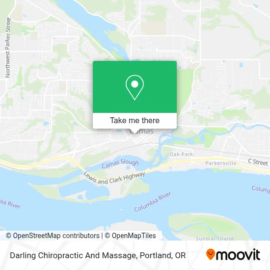 Darling Chiropractic And Massage map