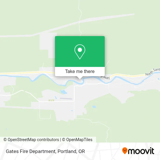 Gates Fire Department map