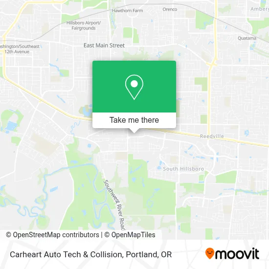 Carheart Auto Tech & Collision map