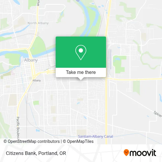 Citizens Bank map
