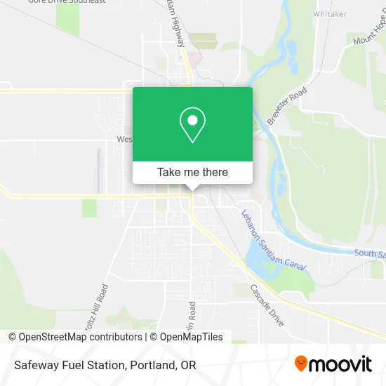 Safeway Fuel Station map