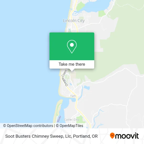 Soot Busters Chimney Sweep, Llc map