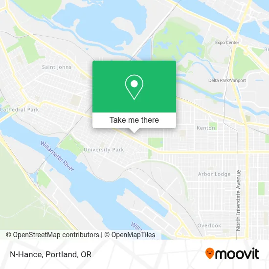 N-Hance map