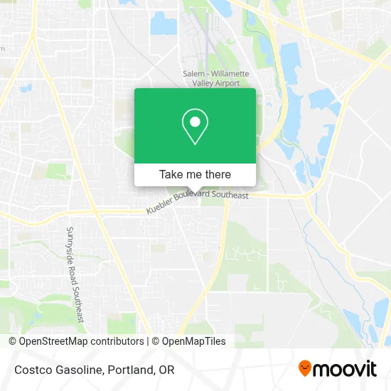 Costco Gasoline map