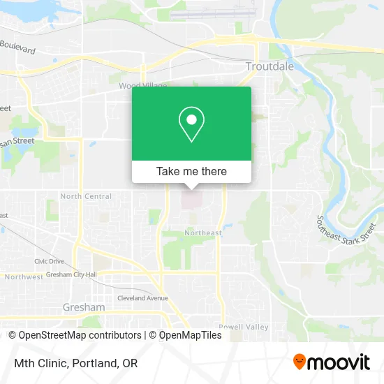 Mth Clinic map
