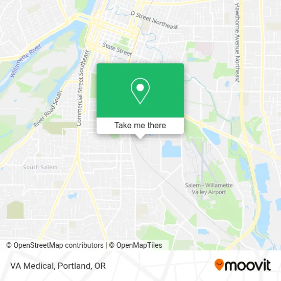 VA Medical map