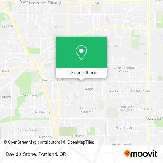 David's Stone map