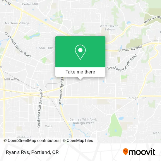 Ryan's Rvs map