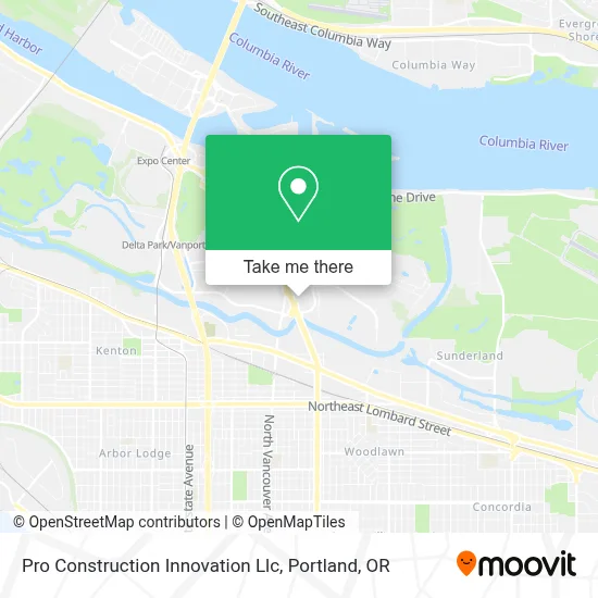 Pro Construction Innovation Llc map