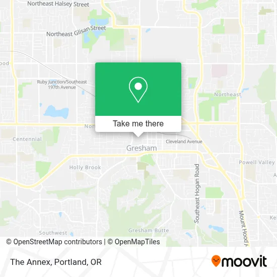 The Annex map