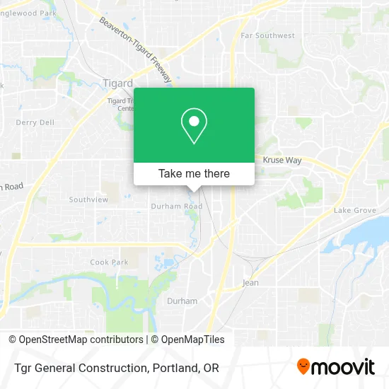 Tgr General Construction map