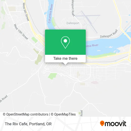 The Riv Cafe map