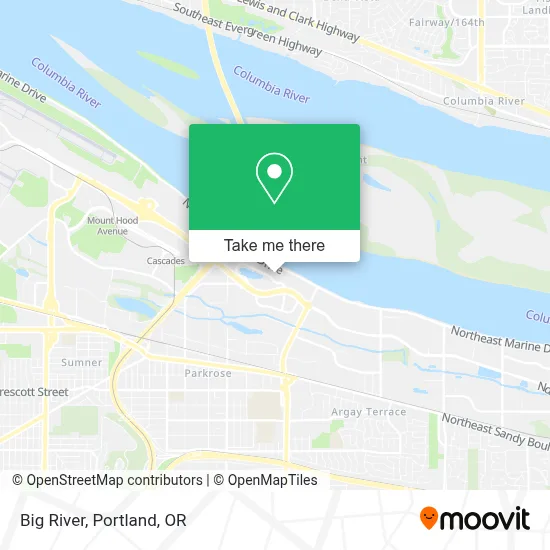 Big River map