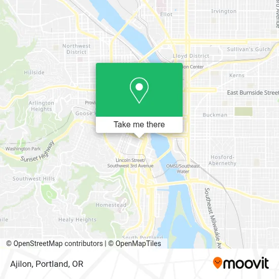 Ajilon map