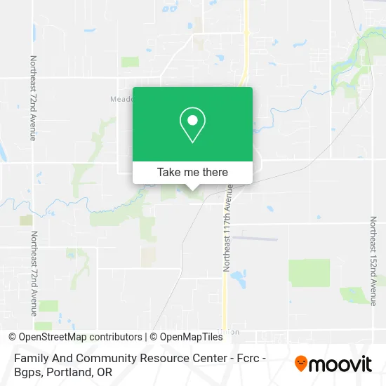 Family And Community Resource Center - Fcrc - Bgps map