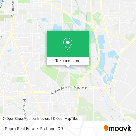 Supra Real Estate map