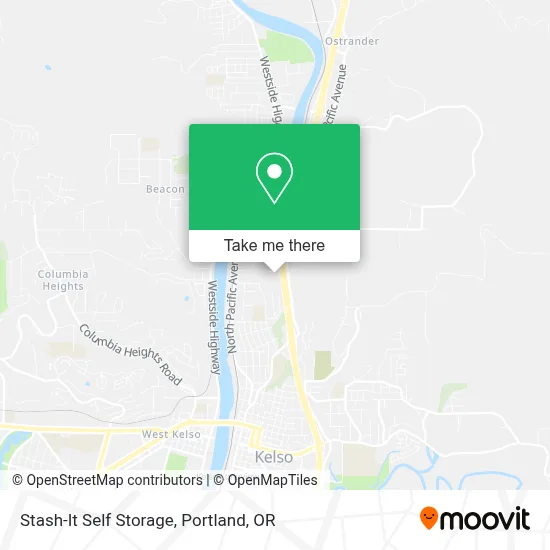 Stash-It Self Storage map