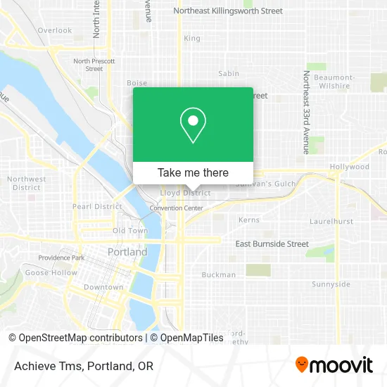 Achieve Tms map