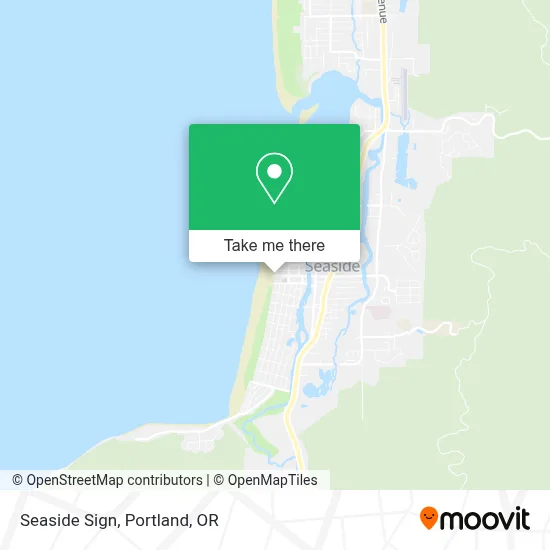 Seaside Sign map