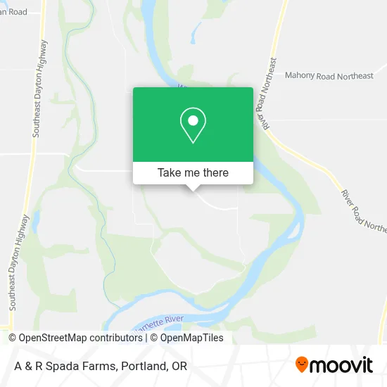 A & R Spada Farms map