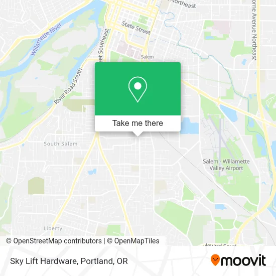 Sky Lift Hardware map