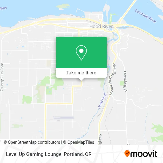 Level Up Gaming Lounge map
