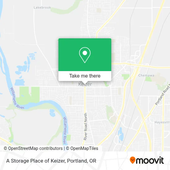 A Storage Place of Keizer map
