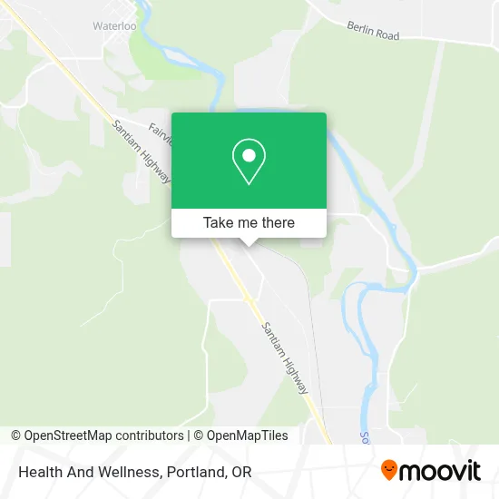 Health And Wellness map
