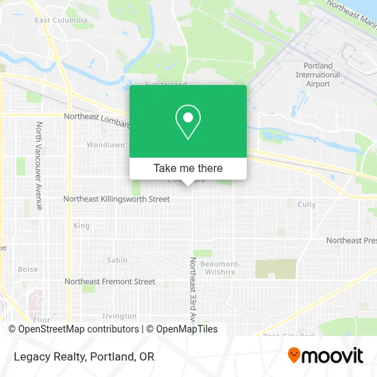 Legacy Realty map