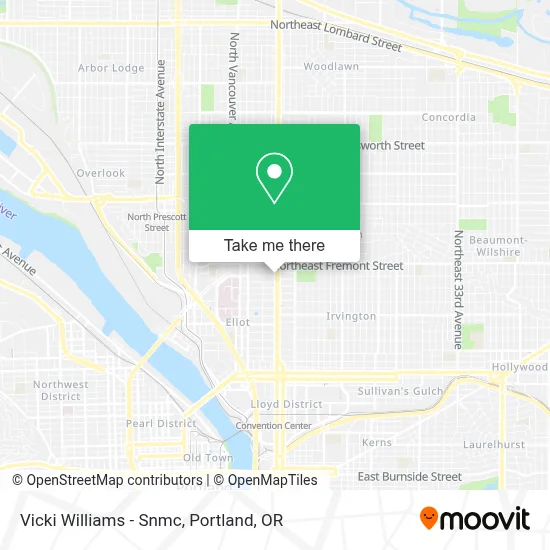 Vicki Williams - Snmc map